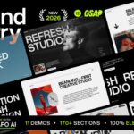 Brandberry – Creative Elementor AI-Powered WordPress Theme