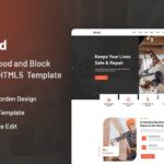 Brickd – Brick and Block  Service Website Template