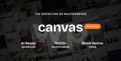 Canvas | The Multi-Purpose AI Theme & Website Builder