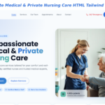 CareNest - Compassionate Medical & Private Nursing Care HTML Tailwind CSS Template