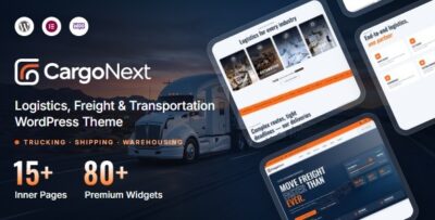 CargoNext - Logistics, Freight & Transportation WordPress Theme