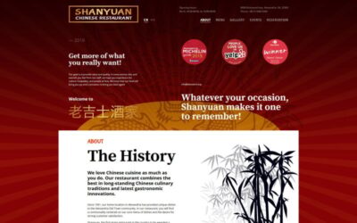 Chinese Restaurant Responsive Website Template