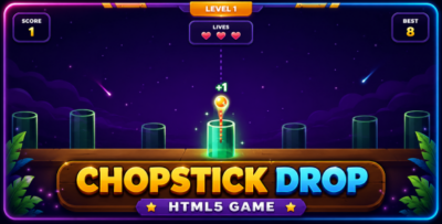 Chopstick Drop | HTML5 Arcade Game