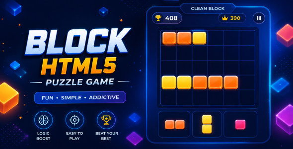 Clean Blox | HTML5 Block Puzzle Game Clean Blox | HTML5 Block Puzzle Game