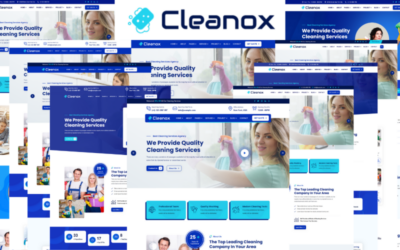 Cleanox - Cleaning Services HTML5 Template