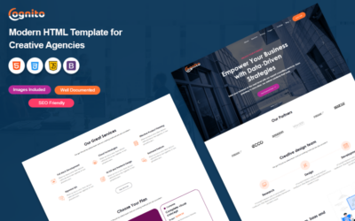 Cognito Agency – Digital Marketing & Creative Agency HTML Template
