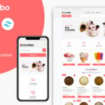 Colombo - Ice Cream Store | Multipurpose eCommerce Website Template | HTML - Tailwind CSS