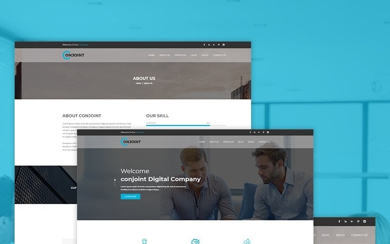 Conjoint - Corporate Website Template Conjoint - Corporate Website Template
