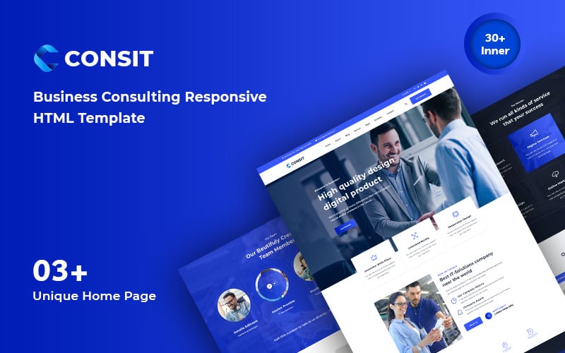 Consit – Business Consulting Responsive Website Template Consit – Business Consulting Responsive Website Template