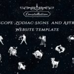 Constellation - Horoscope , Zodiac Signs  and Astrology Responsive  Bootstrap 5  Website Template