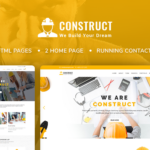 Construct : Construction, Building & Maintenance Website Template