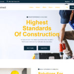Construct Construction HTML Template