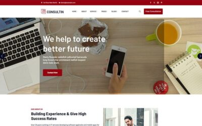 Consultin - Consultation Website Template