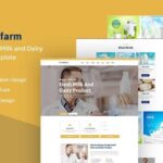 Cowfarm -Milk and Dairy Responsive Website Template
