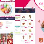 Creamo - Ice Cream Frozen Yogurt HTML5 Website Template