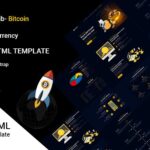 Crypto Cryptocurrency ICO & Bitcoin HTML5 Template