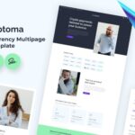 Cryptoma - Cryptocurrency Exchange HTML5 Website Template