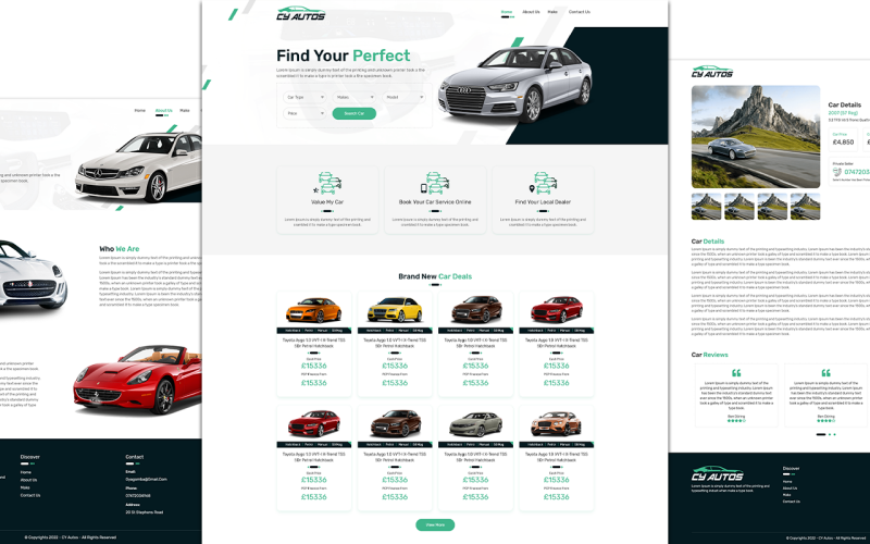 CY Autos Bootstrap 5, HTML 5 Template CY Autos Bootstrap 5, HTML 5 Template