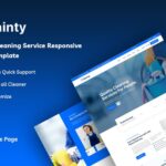 Dainty – Cleaning Service Responsive Website Template