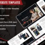 DB Men's Suit Fashion Template