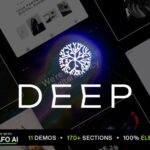 Deep – Creative Elementor AI-Powered WordPress Theme
