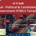 Desal - Political & Candidate/City Government HTML5 Template