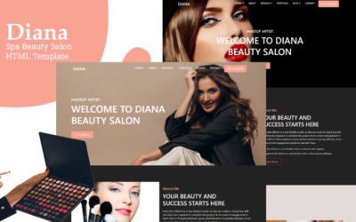 Diana - Spa Beauty Salon HTML Template