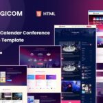Digicom Event Calendar & Conference HTML5 Template