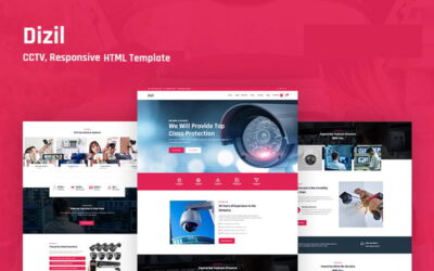 Dizil - CCTV Responsive Website Template