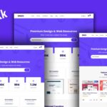 DMARK - Digital Marketplace HTML5 Bootstrap5 Website template