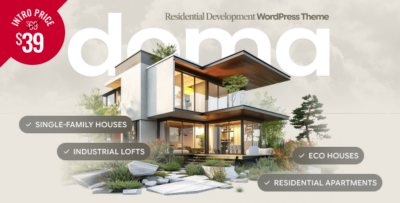 Doma - Real Estate Development WordPress Theme