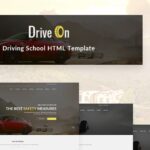 DriveOn – Driving School Website Template