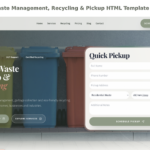 EcoWaste – Waste Management, Recycling & Pickup HTML Template (Tailwind CSS)