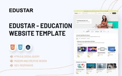 Edustar - LMS Online Courses HTML Template
