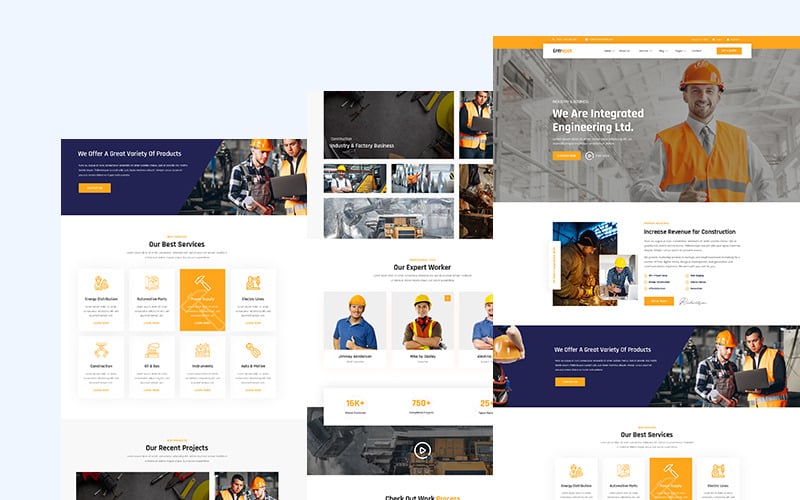 Entrepot - Factory Industrial HTML5 Template Entrepot - Factory Industrial HTML5 Template