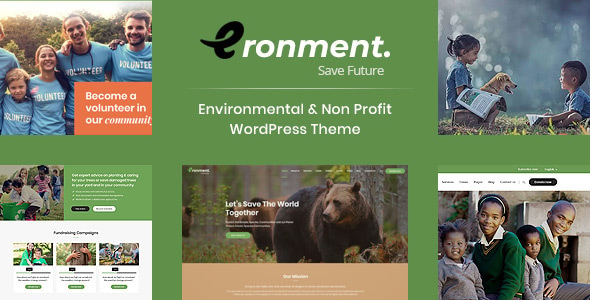 Eronment - Environment / Non-Profit HTML Template Eronment - Environment / Non-Profit HTML Template