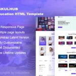 Eskulhub - Education HTML5 Website template