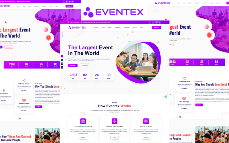 Eventex - Event & Conference HTML5 Template Eventex - Event & Conference HTML5 Template