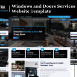 Fanestra - Windows and Doors Services React Website Template