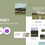Farmey - Dairy Farm HTML5 Website Template