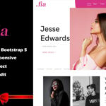 Fia - Model Agency Website Template