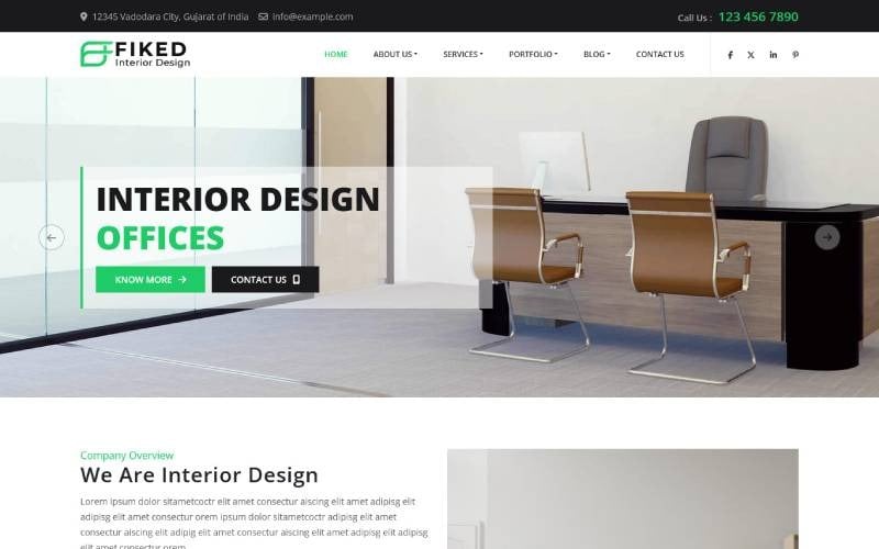 Fiked - Interior Design HTML5 Template Fiked - Interior Design HTML5 Template