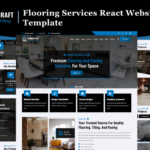 FloorCraft - Flooring Services React Website Template