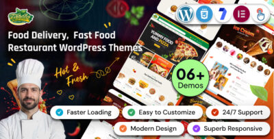 Foodis - Restaurant & Fast Food WordPress Theme