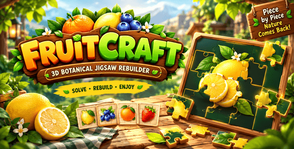 FruitCraft | HTML5 3D Fruit Jigsaw Puzzle Game FruitCraft | HTML5 3D Fruit Jigsaw Puzzle Game