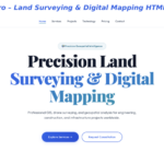 GeoMap Pro – Land Surveying & Digital Mapping HTML Template