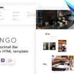 Gingo - Cocktail Bar Website Template