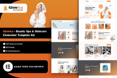 Glowiva – Beauty Spa & Skincare Elementor Template Kit