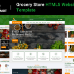 GreenMart - Grocery Store HTML5 Website Template