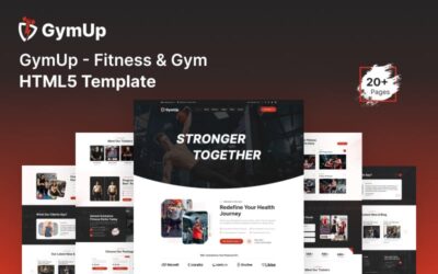 Gymup - Fitness and Gym HTML5 Template